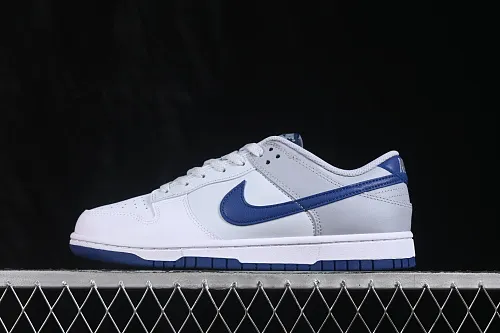 All categories Nk SB Dunk series Nk SB Dunk Low low-top sneakers Nike SB Dunk Low white gray blue low-top casual sneakers HF5441-118